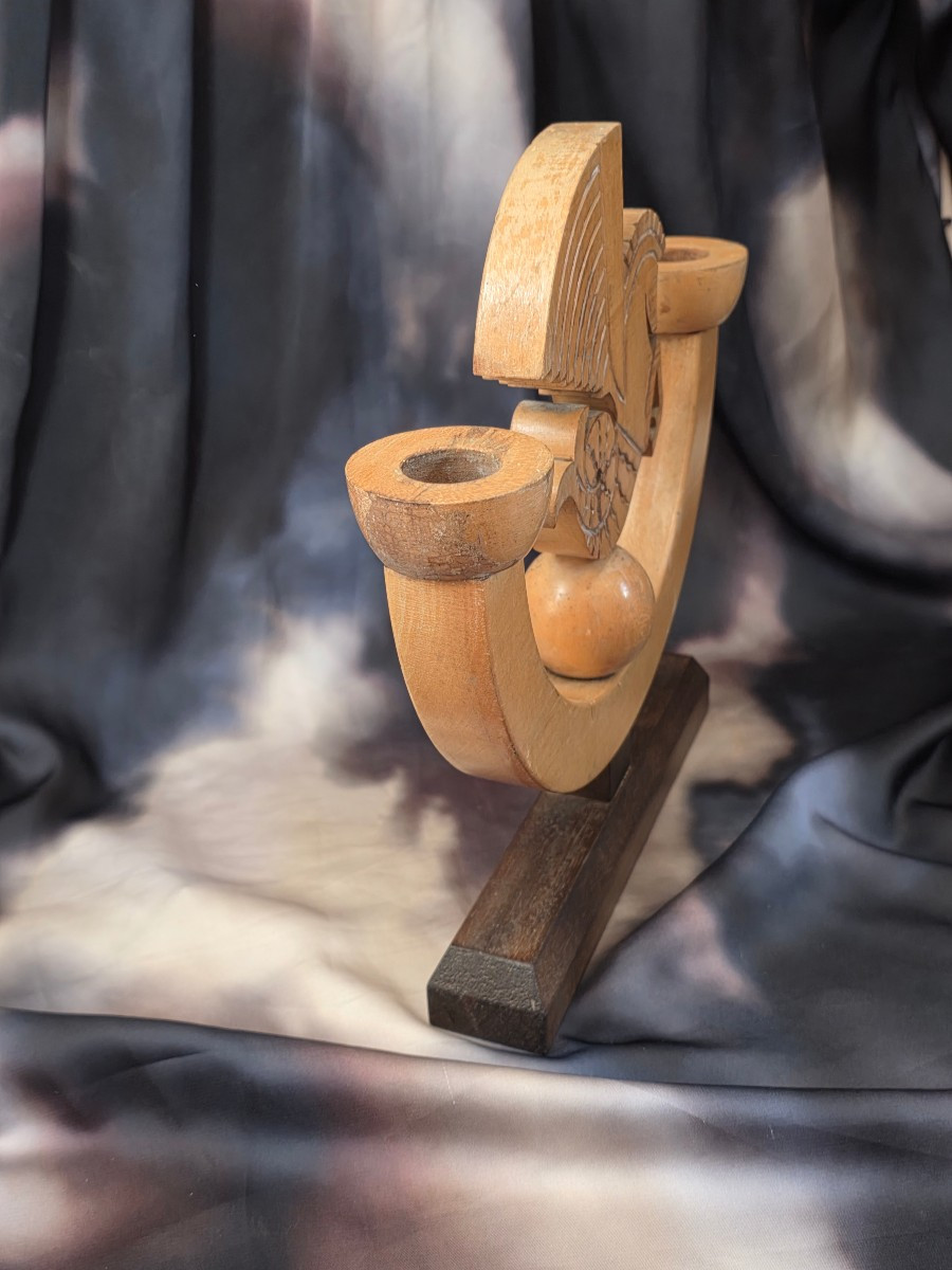 Wooden Advertising Sign Circa 1950-photo-4