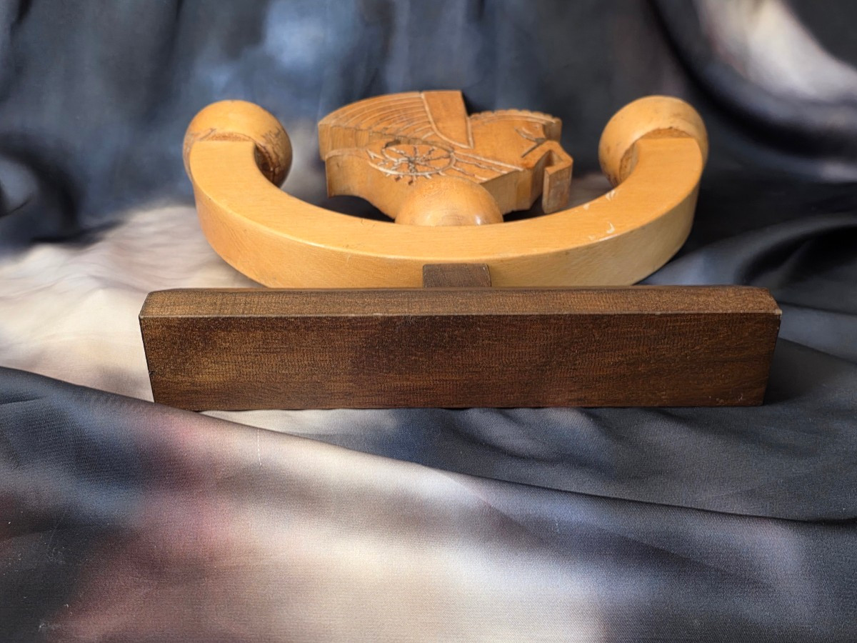 Wooden Advertising Sign Circa 1950-photo-2