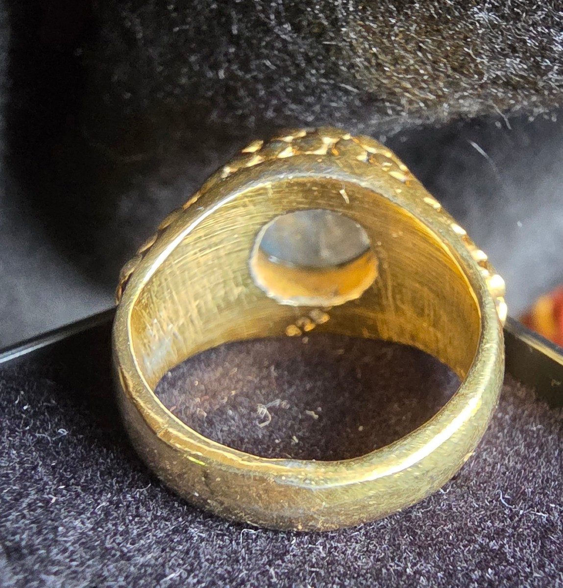 Bague en vermeil et labradors -photo-4