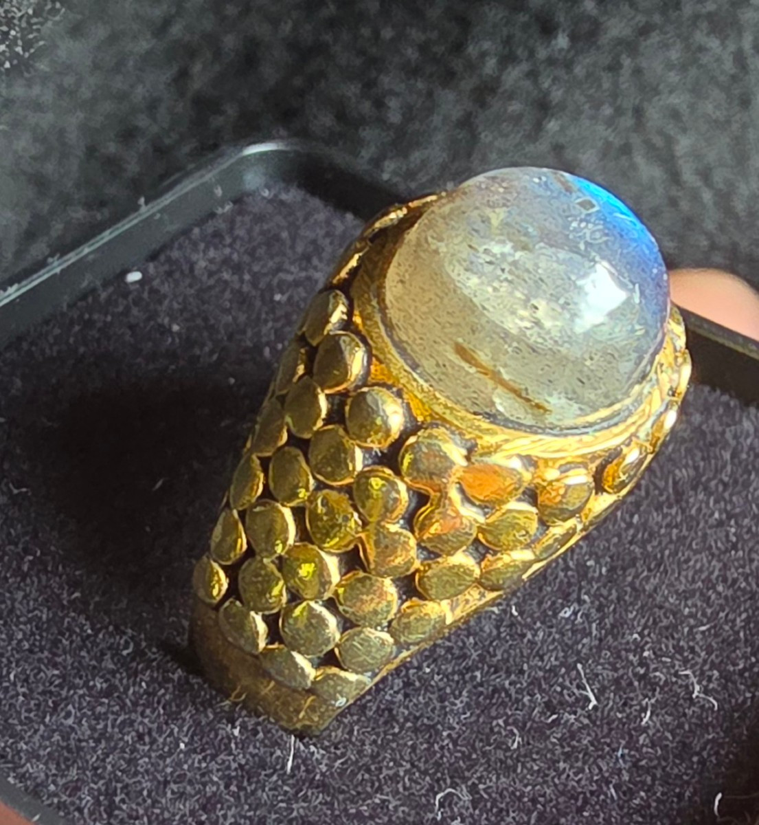 Bague en vermeil et labradors -photo-1