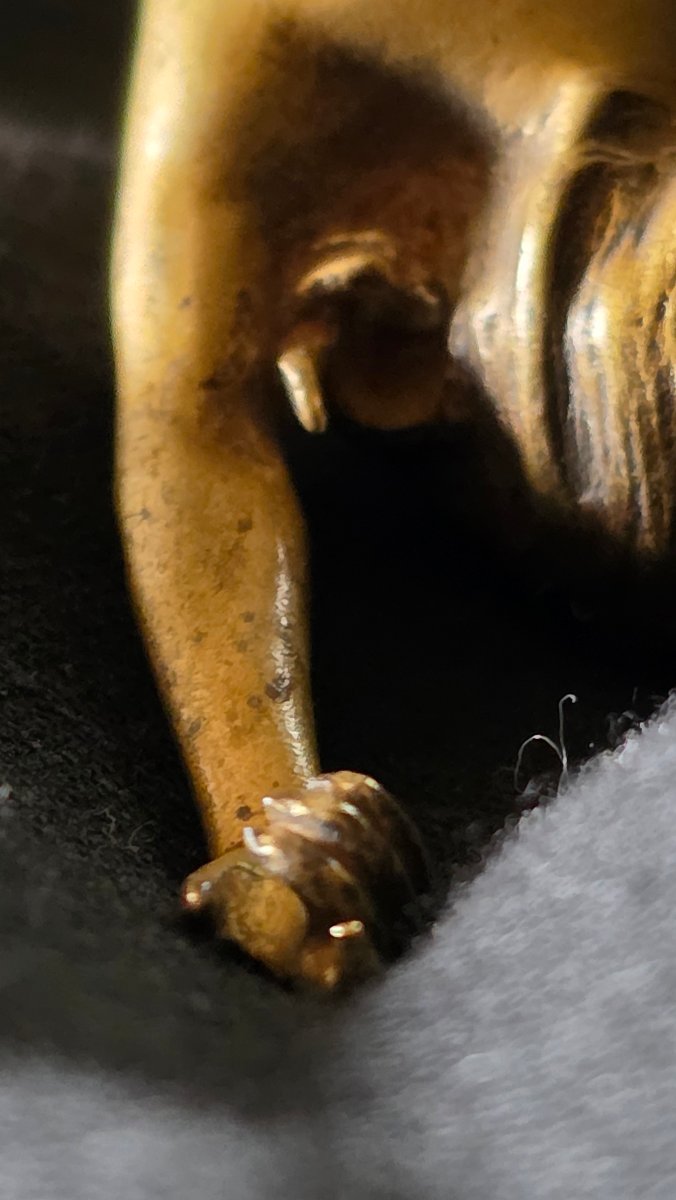 Bronze femme nue art nouveau-photo-3