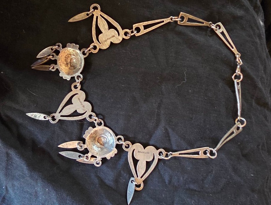 Enameled Necklace With Pendants, Designed By Dlh-photo-3