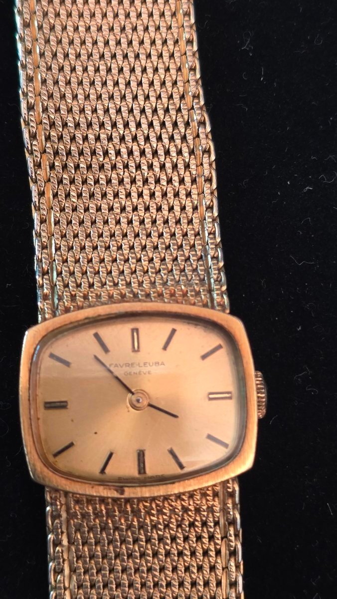 Bracelet montre femme vers 1970-photo-3