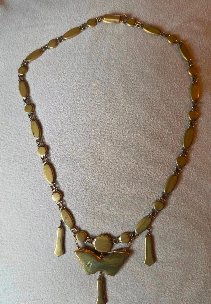 Collier japonnais décor papillon-photo-1
