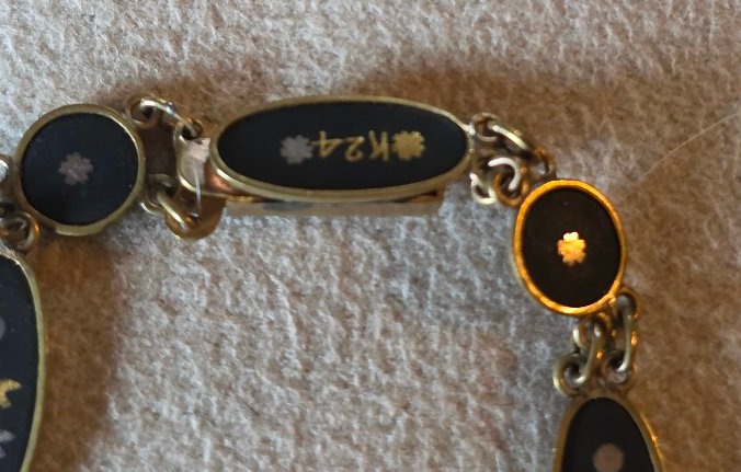 Collier japonnais décor papillon-photo-4