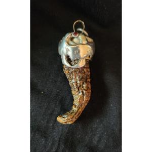 Old Bavarian Charivari Amulet 18th Century