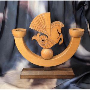 Wooden Advertising Sign Circa 1950