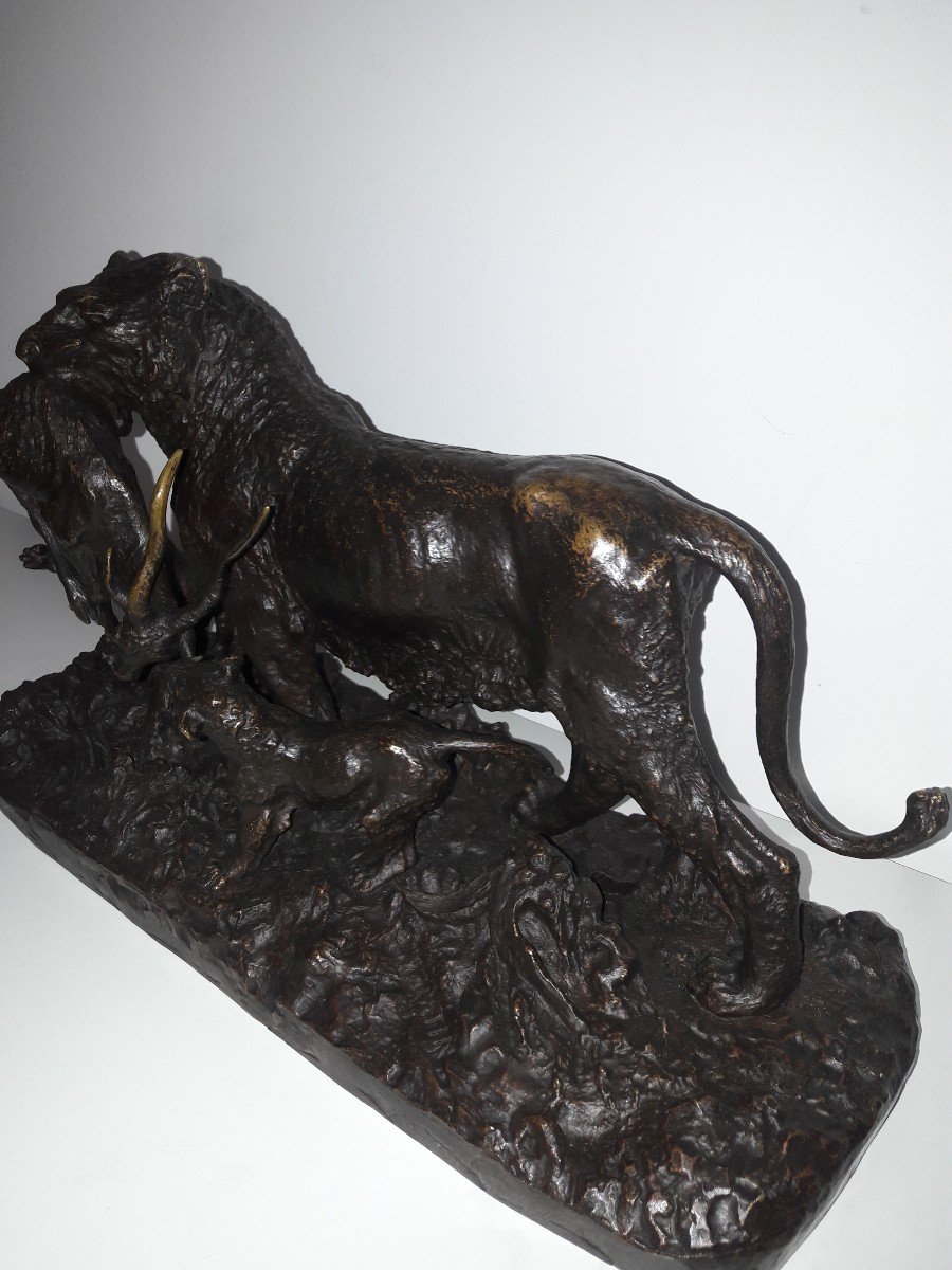 Bronze animalier signé Fratin-photo-2