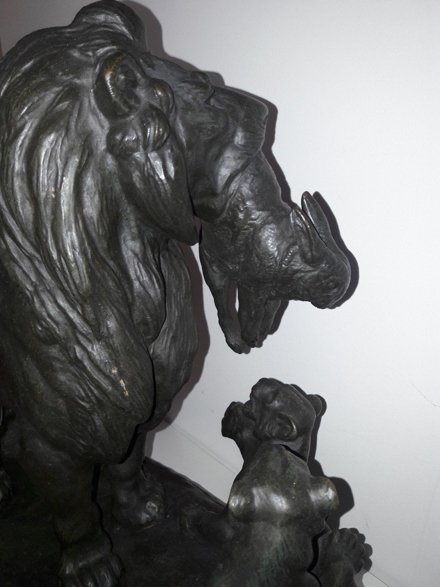Bronze Sculpture Signed Delabrierre-photo-3