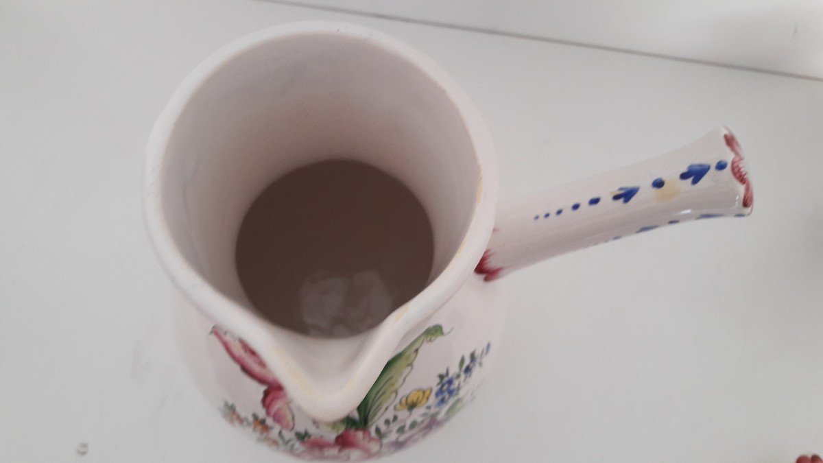 Proantic Chocolatière Faïence De Strasbourg