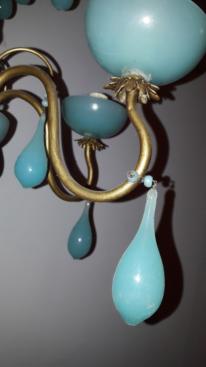 Murano Opaline Chandelier-photo-2