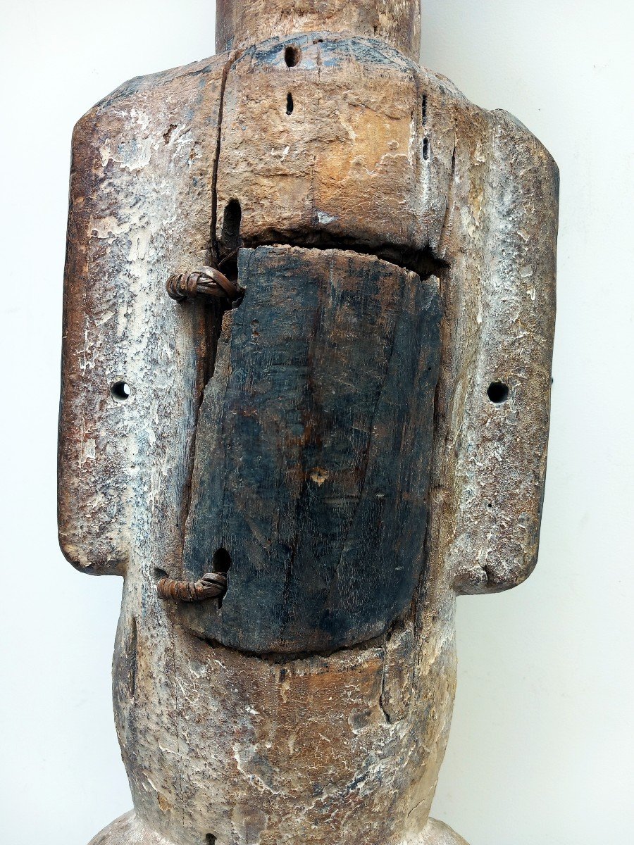 Large Reliquary Statue Mbete Or Ambete Gabon Or Republic Of The Congo-photo-3