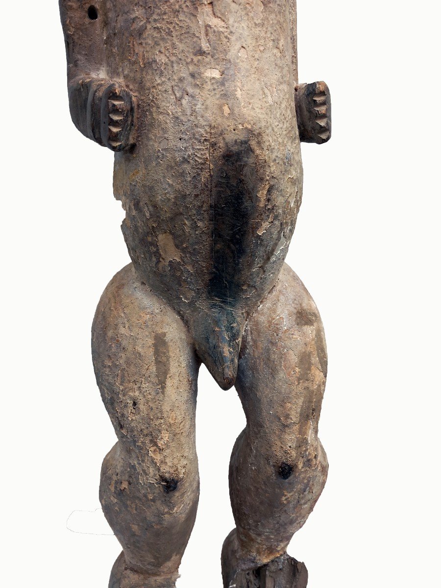 Large Reliquary Statue Mbete Or Ambete Gabon Or Republic Of The Congo-photo-1