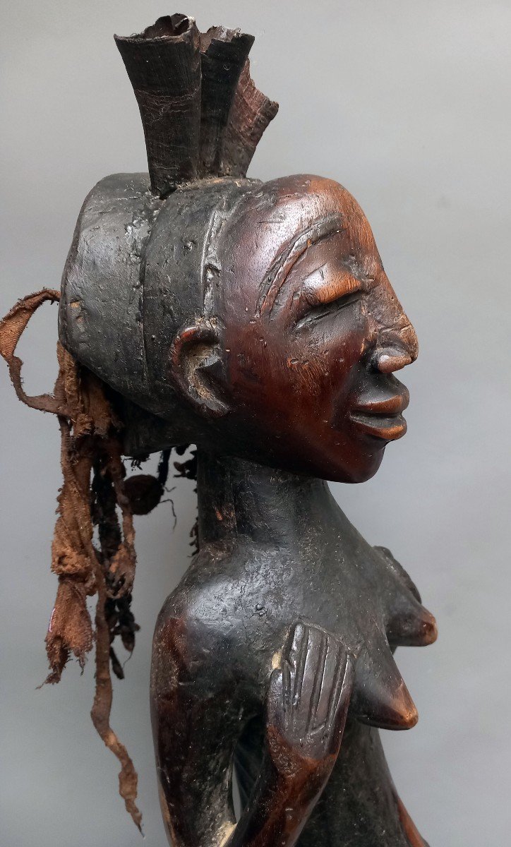 Luba Maternity Fetish Statue From Kasai Nkisi-photo-1