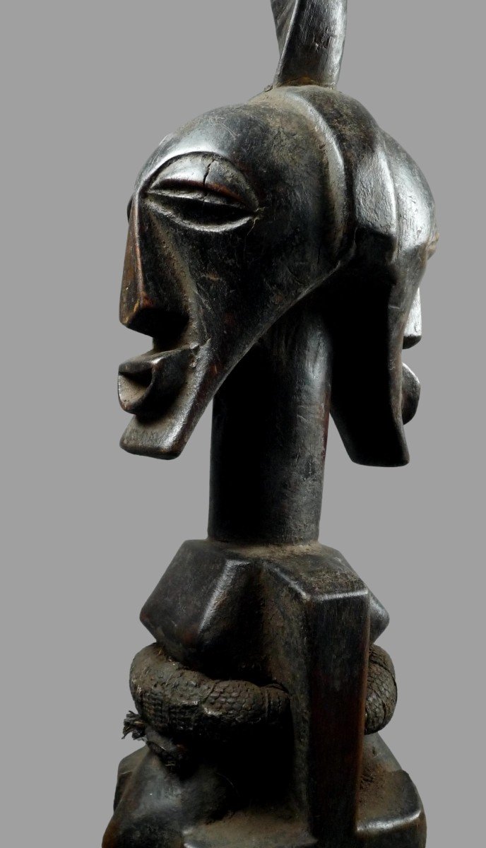 Statue Fétiche Songye Janus Rdc République Démocratique Du Congo-photo-3