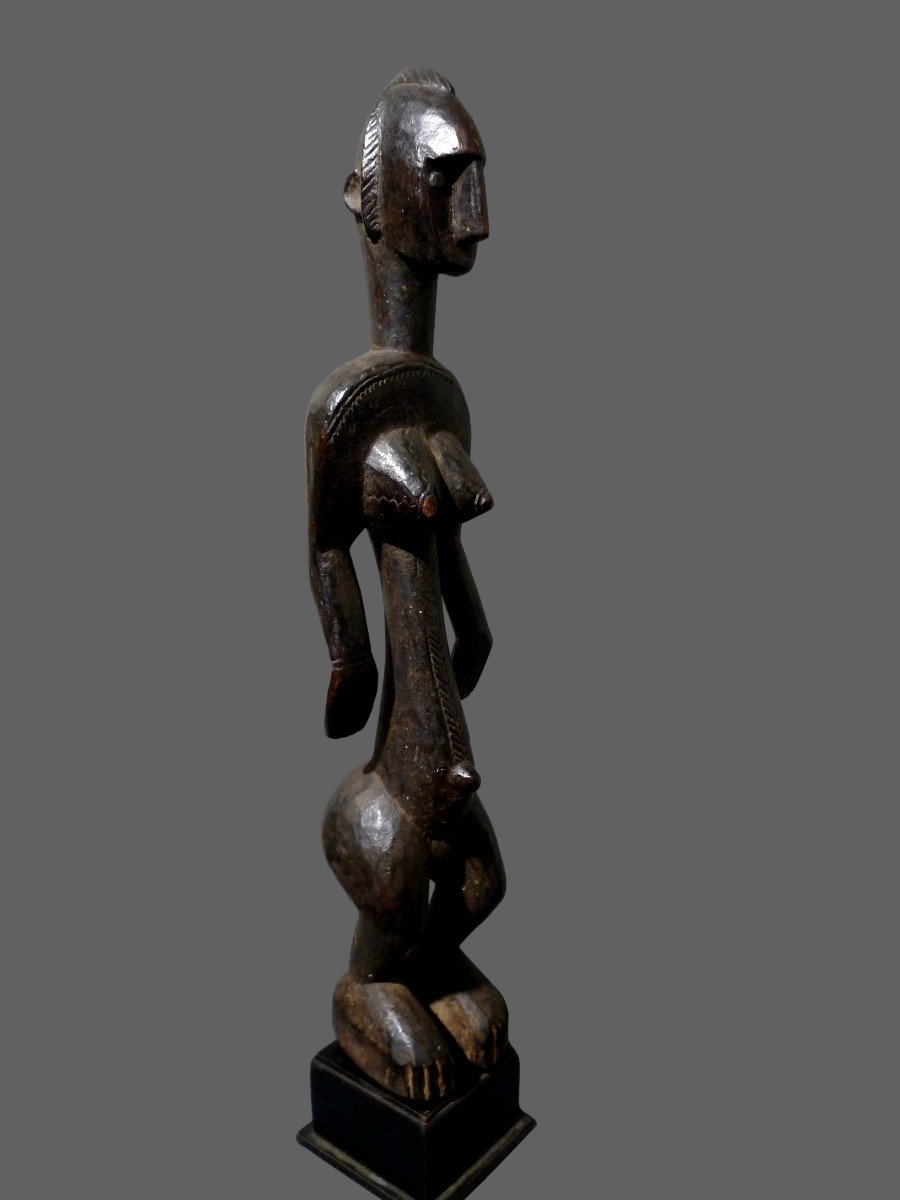 Bambara Female Statue Mali Nyeleni -photo-3