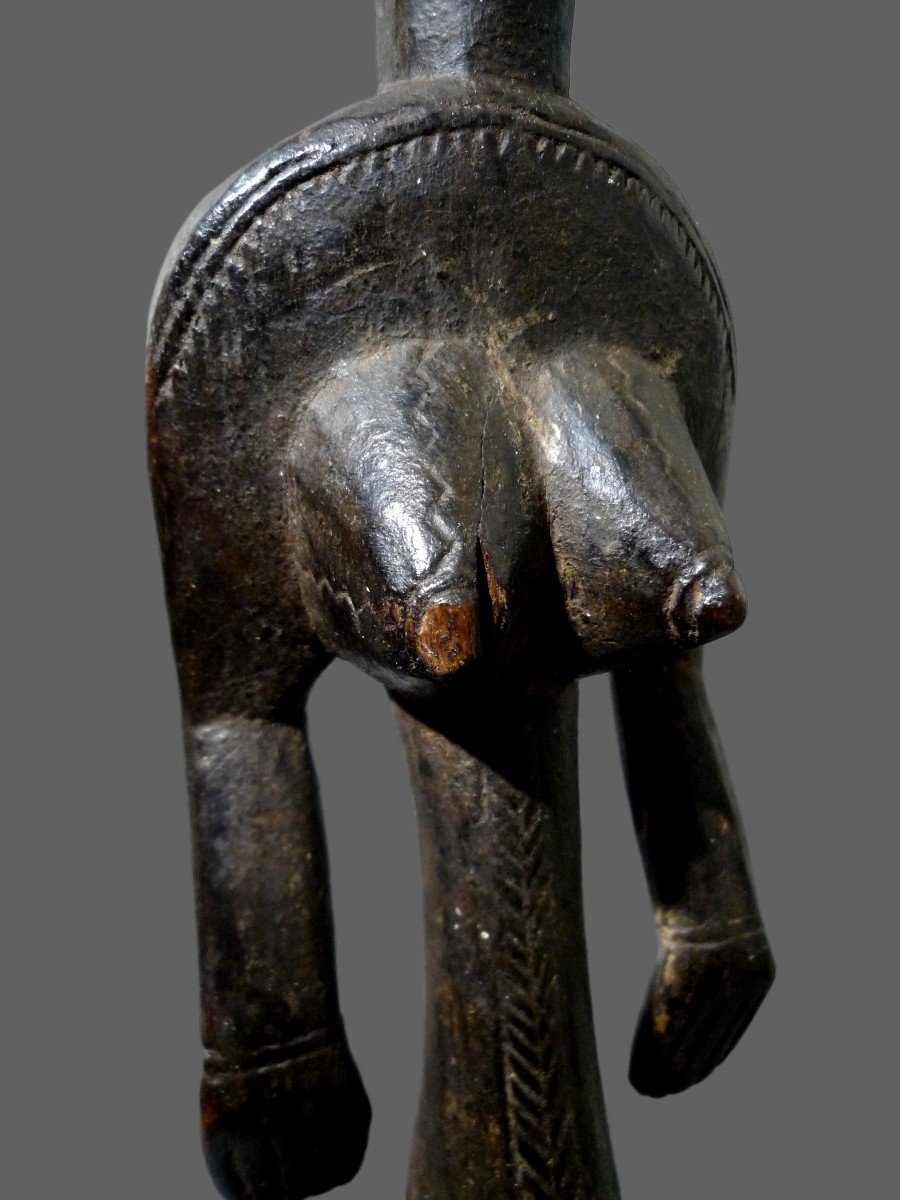 Bambara Female Statue Mali Nyeleni -photo-3