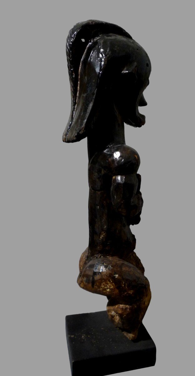Statue Gardien De Reliquaire Du Byeri, Fang Ntoumou Ntumu Gabon -photo-4