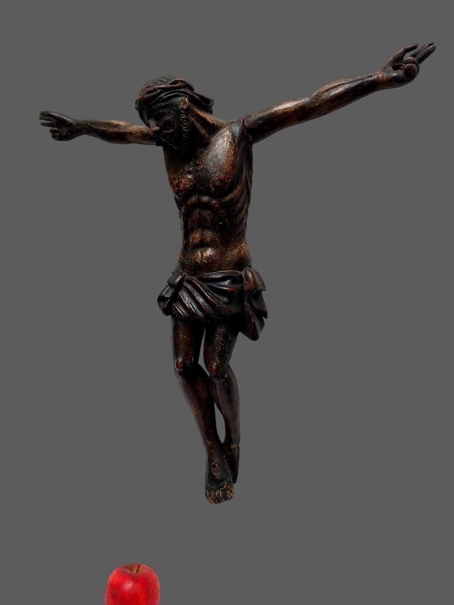 Polychrome Christ, 16th Century-photo-3