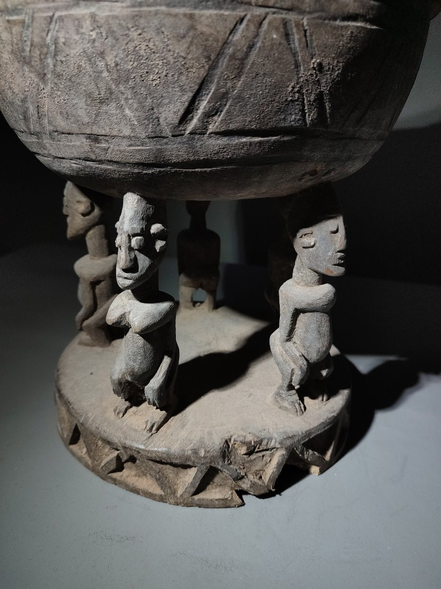 Coupe De Hogon, Shaman Dogon Mali-photo-3
