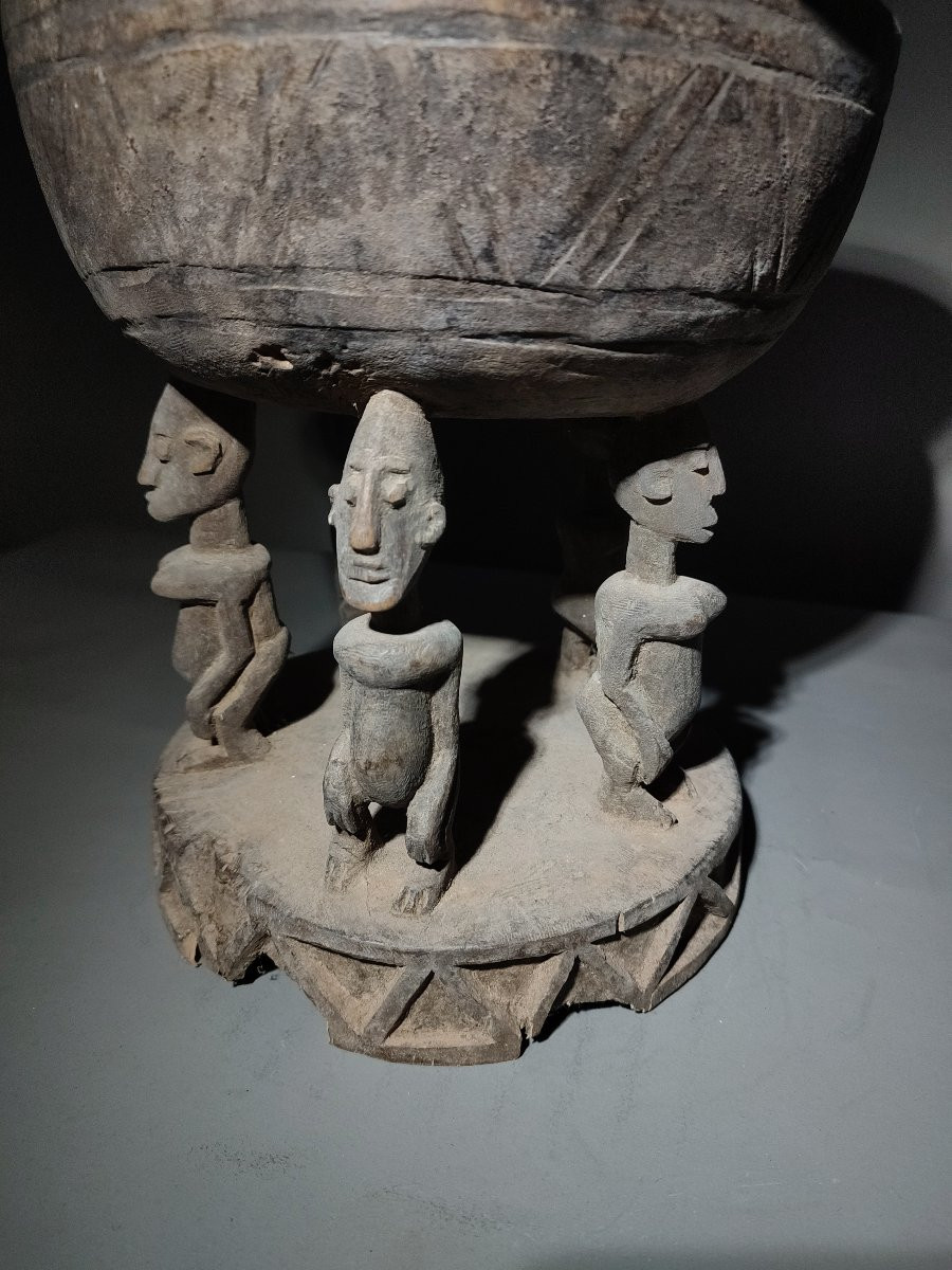 Coupe De Hogon, Shaman Dogon Mali-photo-4
