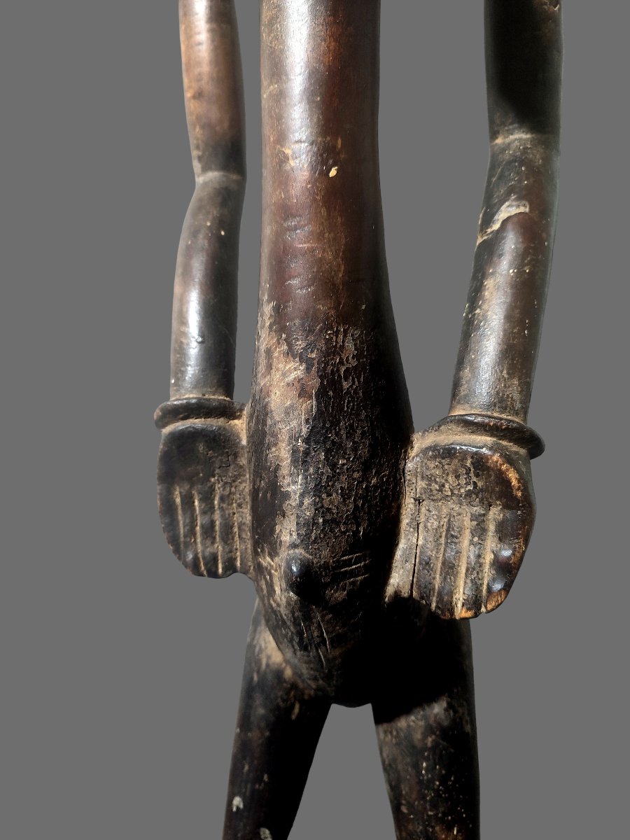 Statue Of The Senoufo Deble, Ivory Coast -photo-6