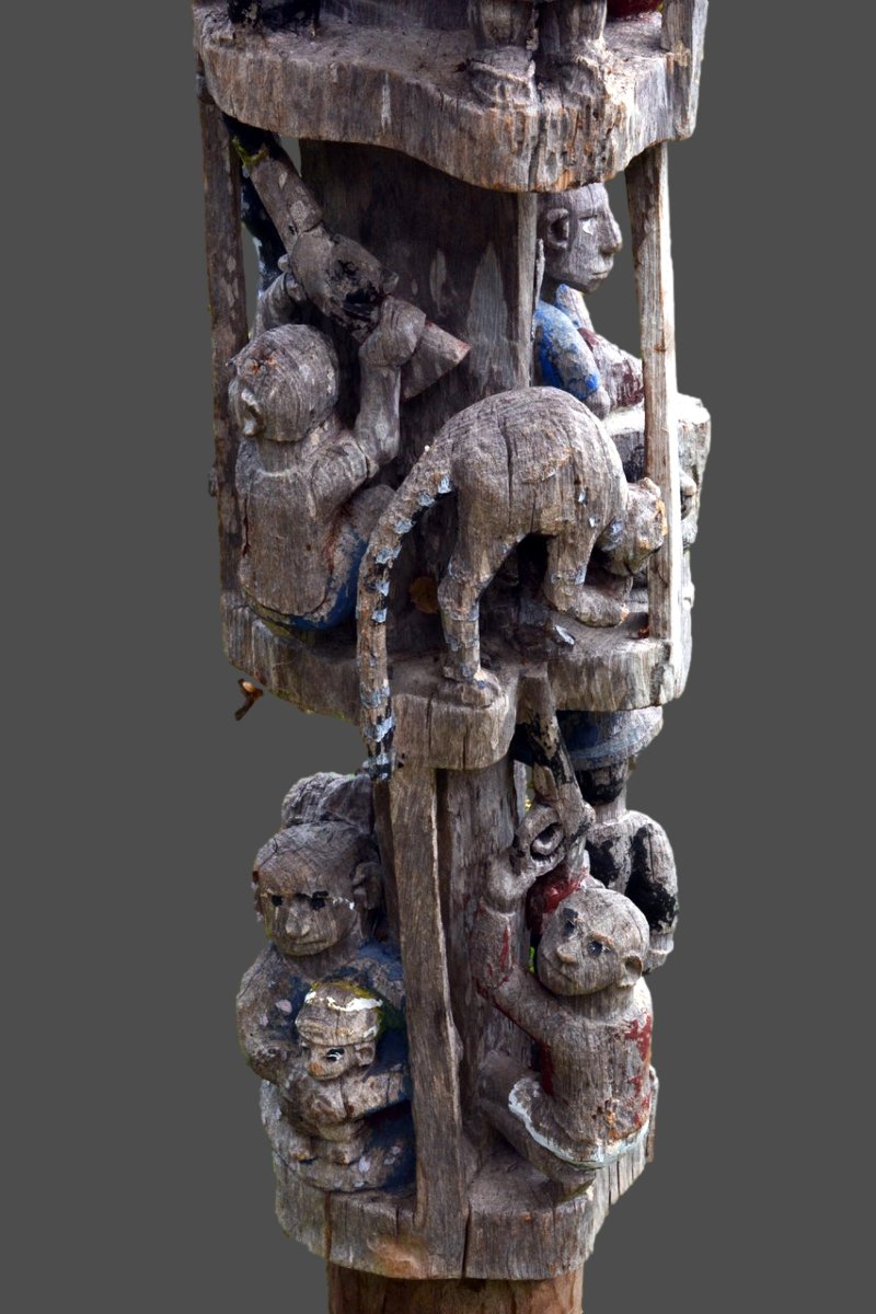 Malagasy Sakalave Post, Breton Collection.-photo-3