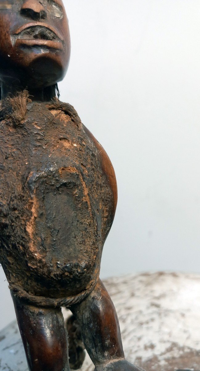 Petit Fetiche De Chasse N'kissi Bakongo-photo-2