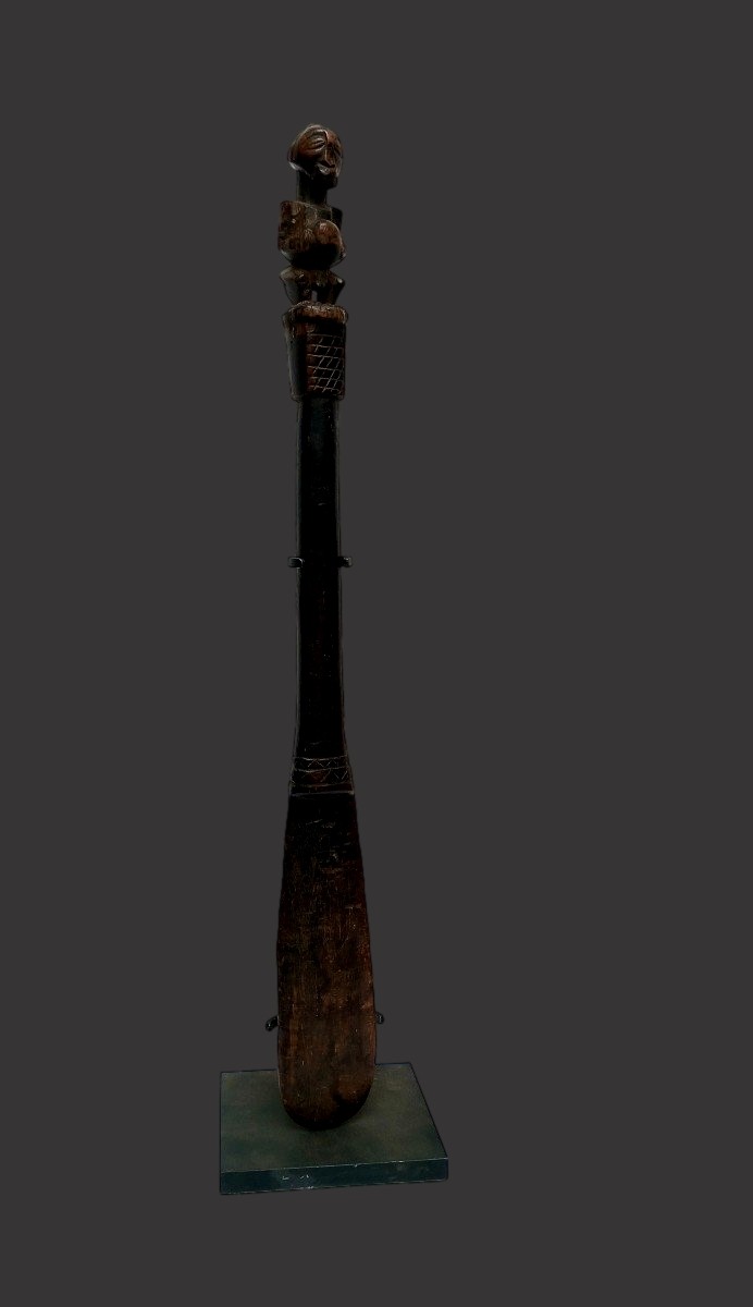 Songye Shaman's Spatula, Democratic Republic Of Congo-photo-4