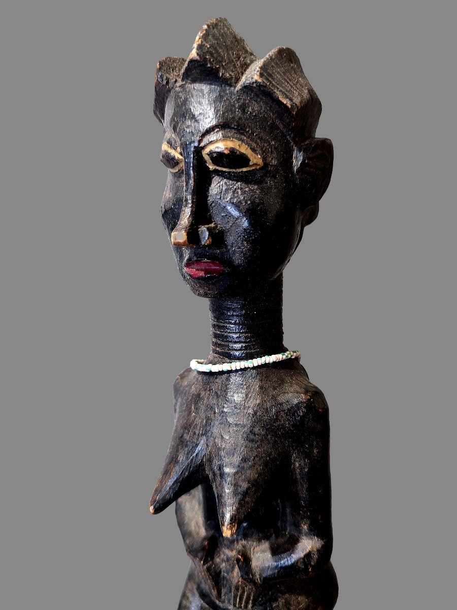 Blolo Bia Statue Of The Baoulé Colon Type, Ivory Coast. -photo-2