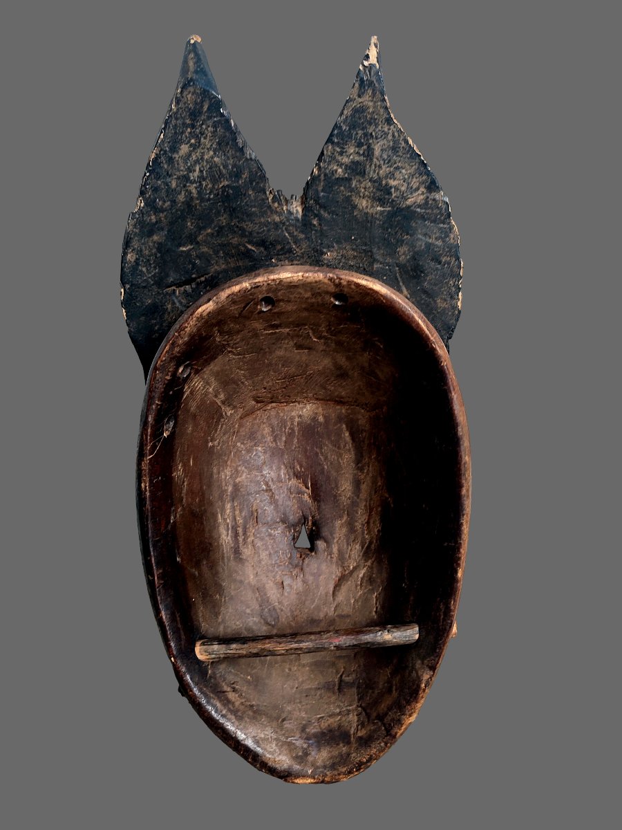 Double Mask Nda Baulé Ivory Coast-photo-4