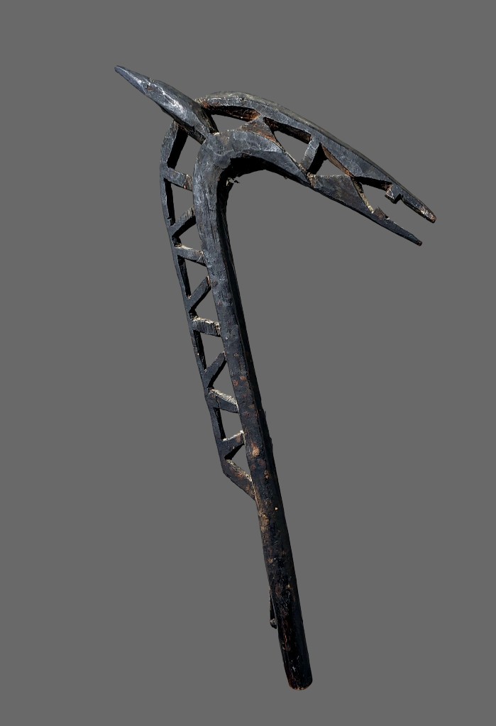 Baton Of Justice Or Of The Dogon Thief Mali