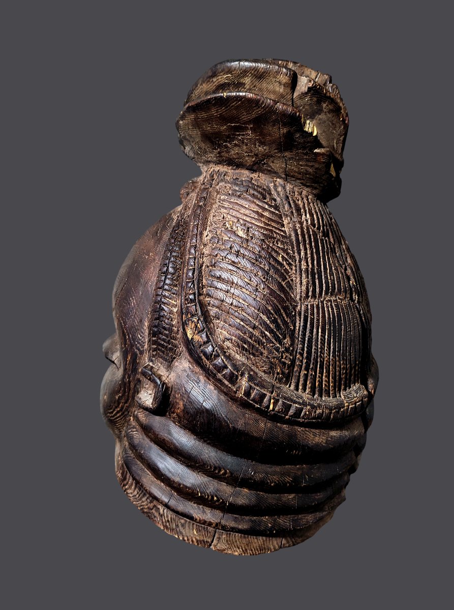 Large Mende Helmet Mask Sierra Leone-photo-4