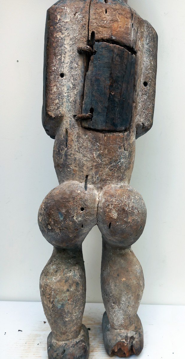 Large Reliquary Statue Mbete Or Ambete Gabon Or Republic Of Congo-photo-2