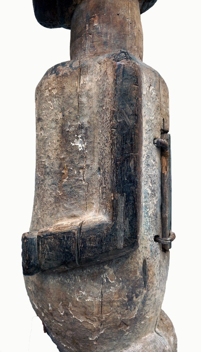 Large Reliquary Statue Mbete Or Ambete Gabon Or Republic Of Congo-photo-3