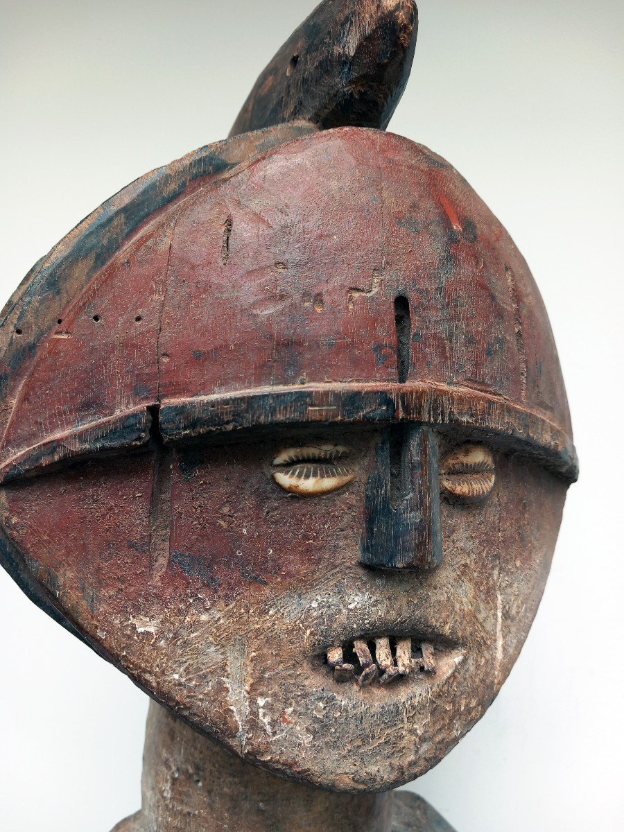 Large Reliquary Statue Mbete Or Ambete Gabon Or Republic Of Congo-photo-5