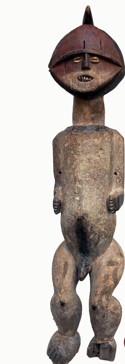 Large Reliquary Statue Mbete Or Ambete Gabon Or Republic Of Congo