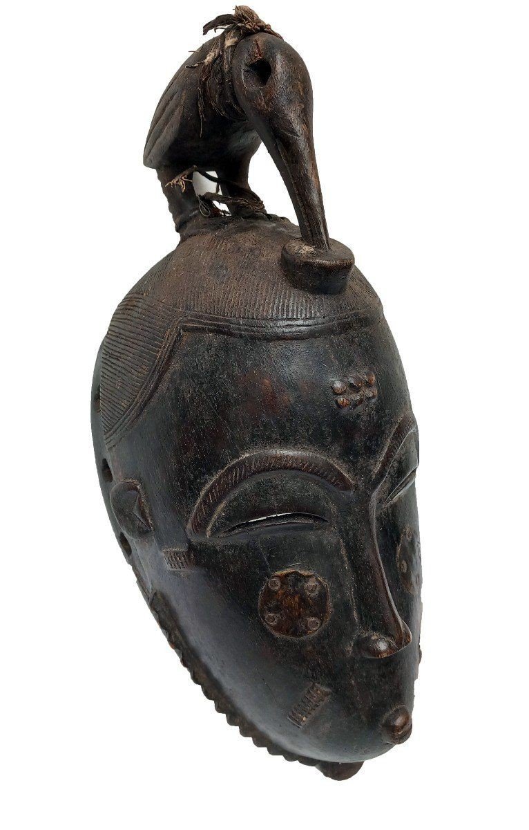 Masque Anoman Yaouré Cote d'Ivoire-photo-2