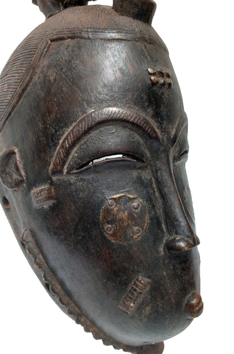 Masque Anoman Yaouré Cote d'Ivoire-photo-3