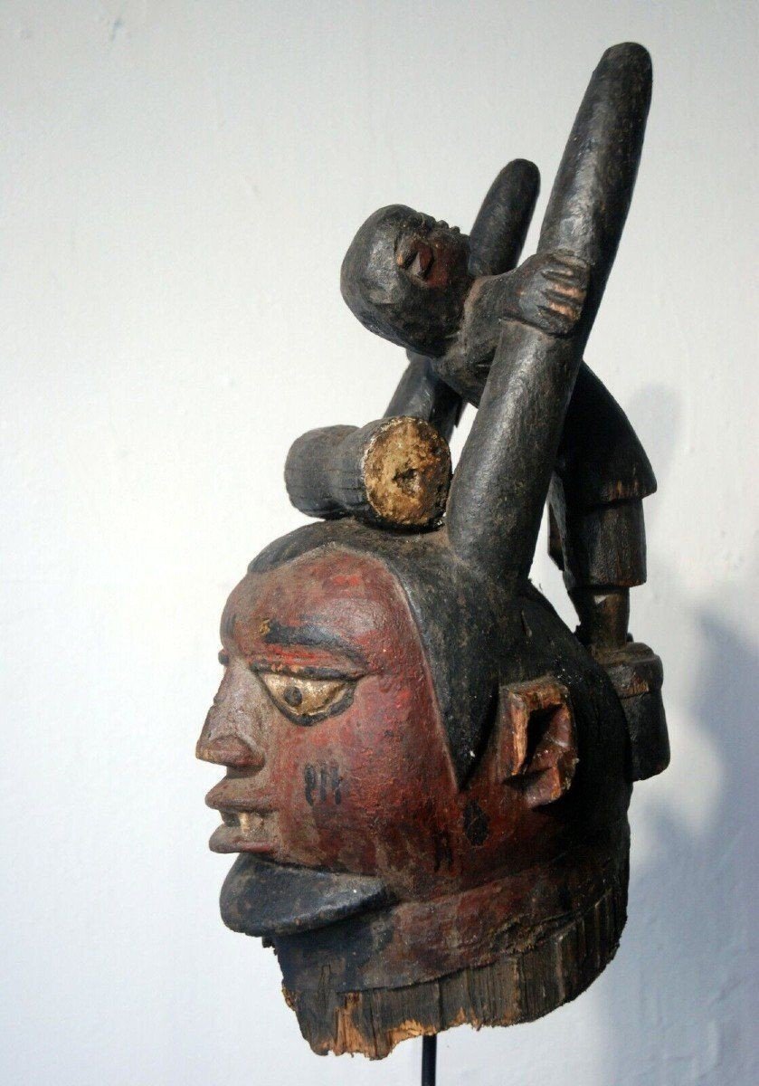 Crest Gelede Yoruba Nago Nigeria-photo-4