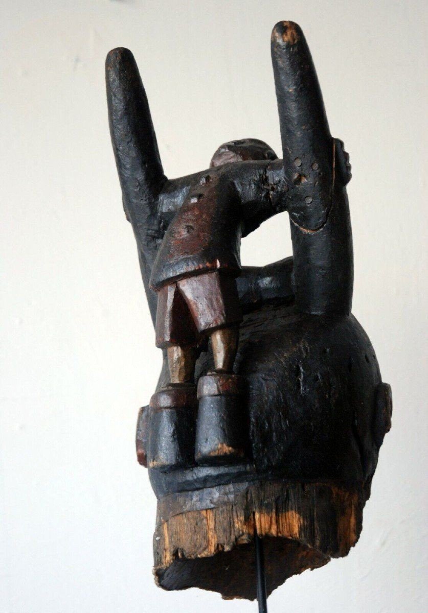 Crest Gelede Yoruba Nago Nigeria-photo-2
