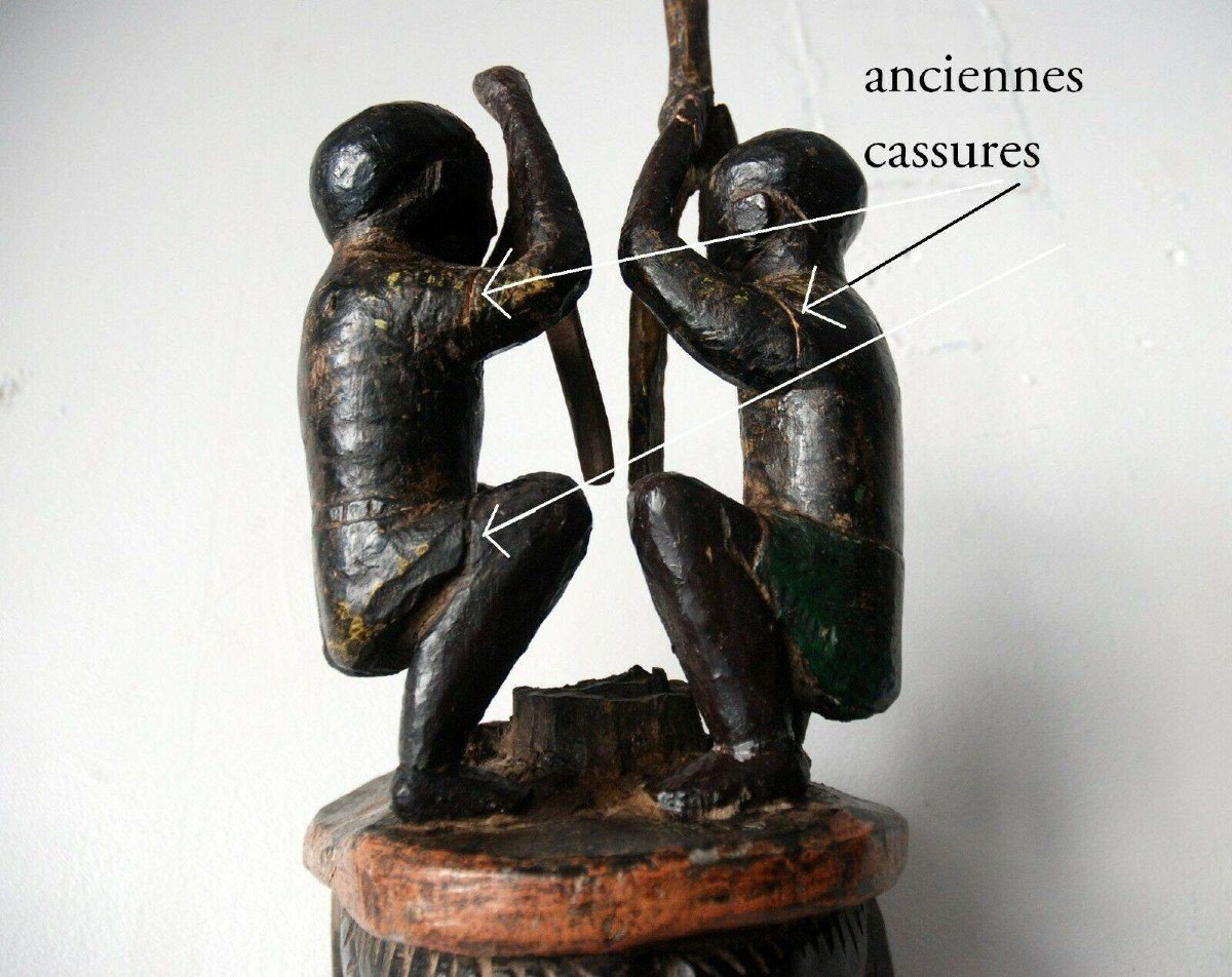 Old Guro Mask Ivory Coast.-photo-2