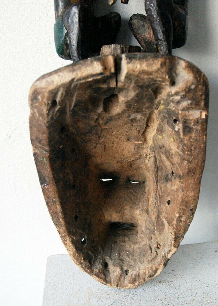 Old Guro Mask Ivory Coast.-photo-1