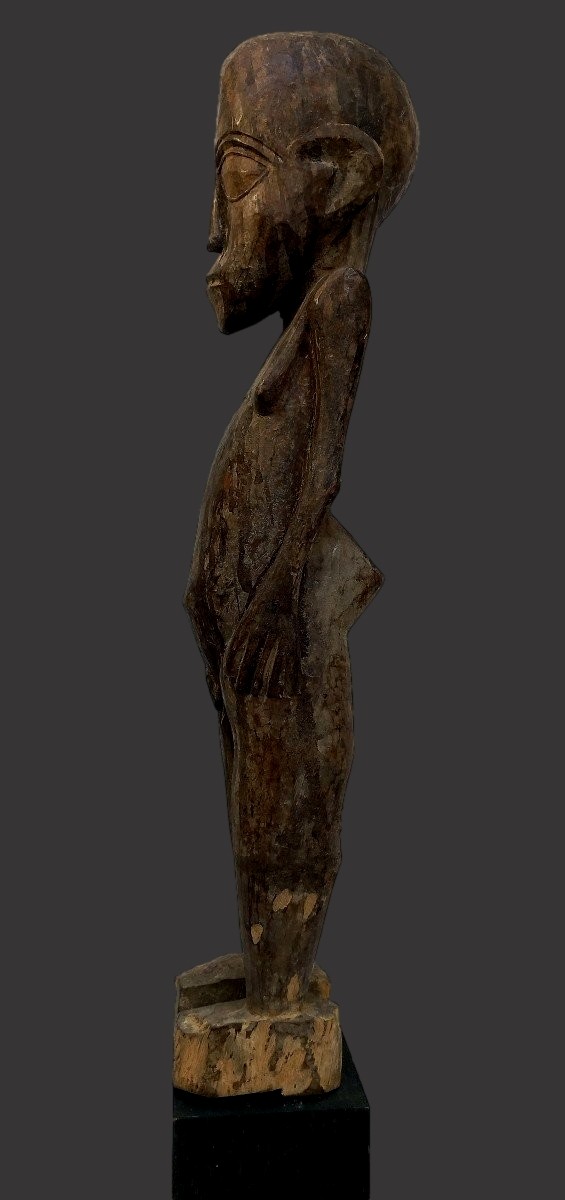 Large Bateba Lobi Statue Sacrificial Patina Burkina Faso