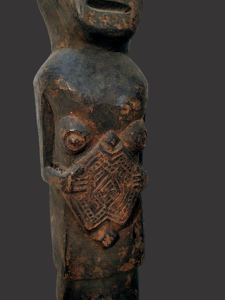 Statue Pole Timor Indonesia Head Cutter-photo-3