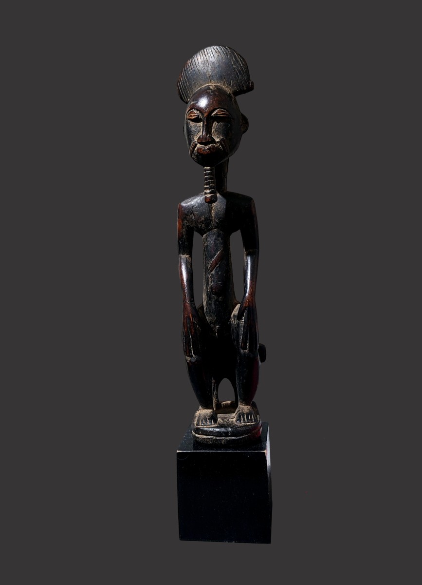 Blolo Bian Baoulé Ivory Coast Male Fetish Wedding Statue