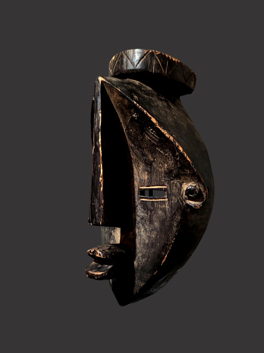 Masque Lwalwa République démocratique du Congo cubisme