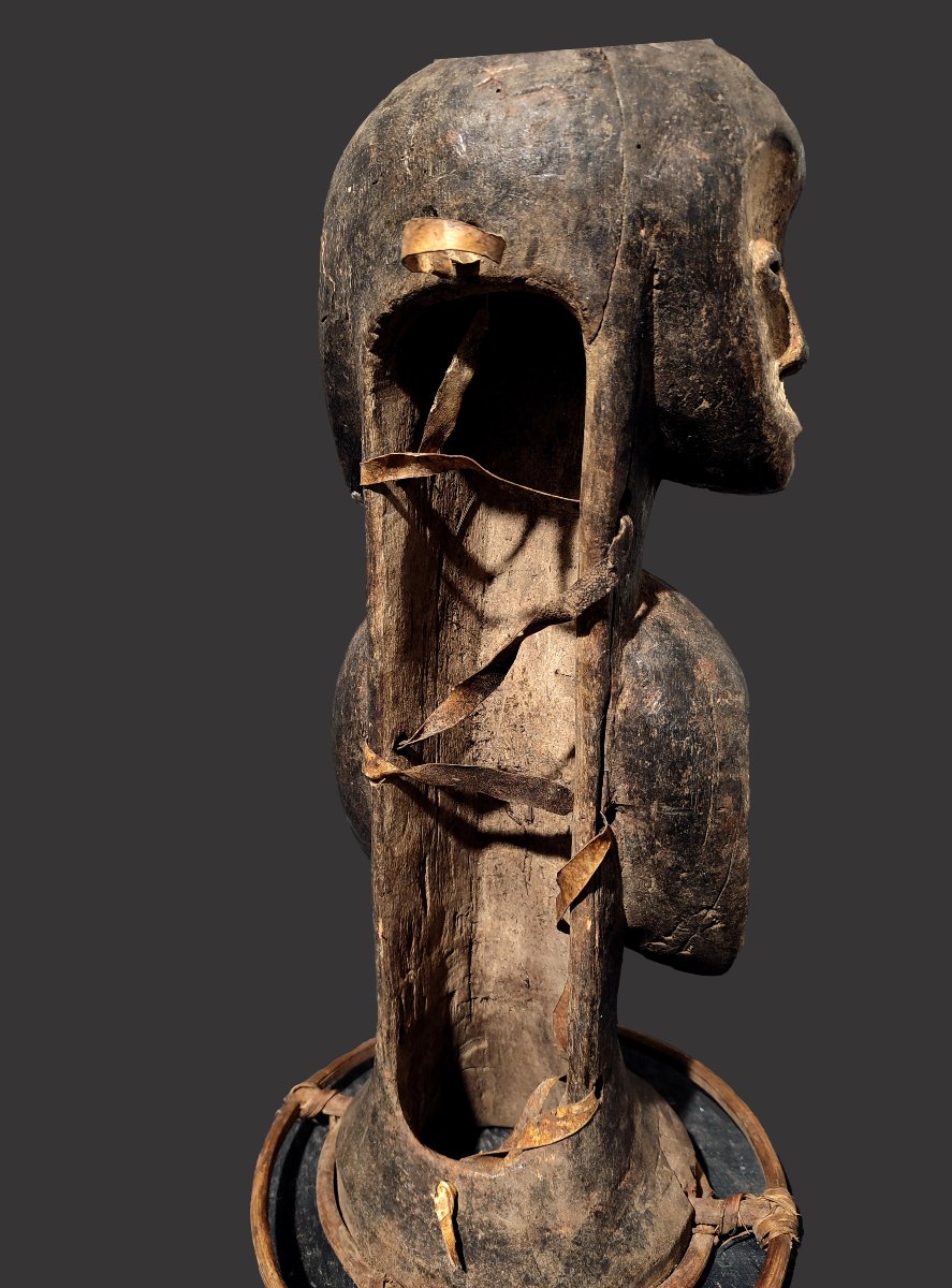 LEGA cimier Statue Sakimatwematwe République Démocratique du Congo-photo-4