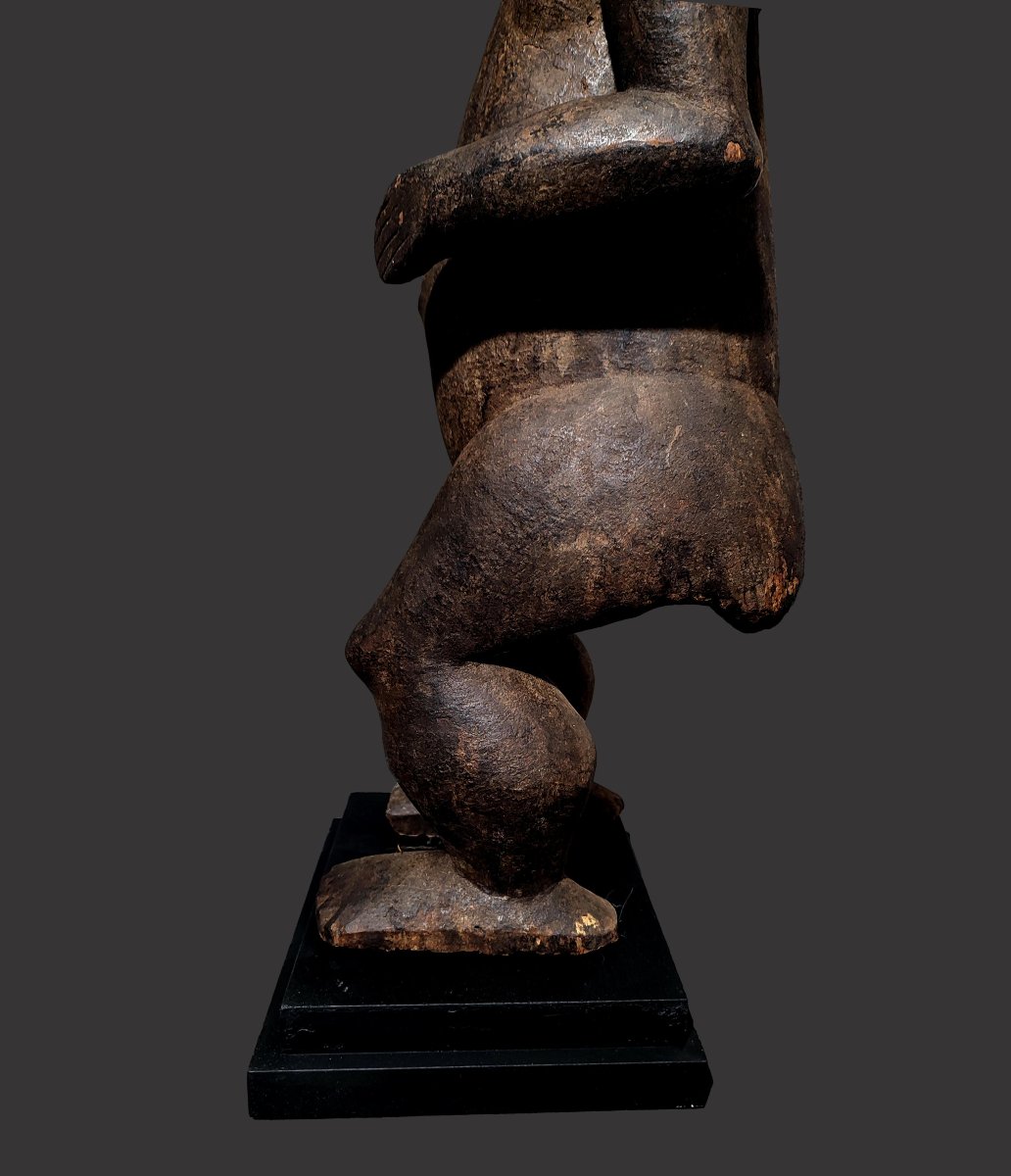 Statue Okak Fang Gabon Byeri gardien de reliquaire-photo-3