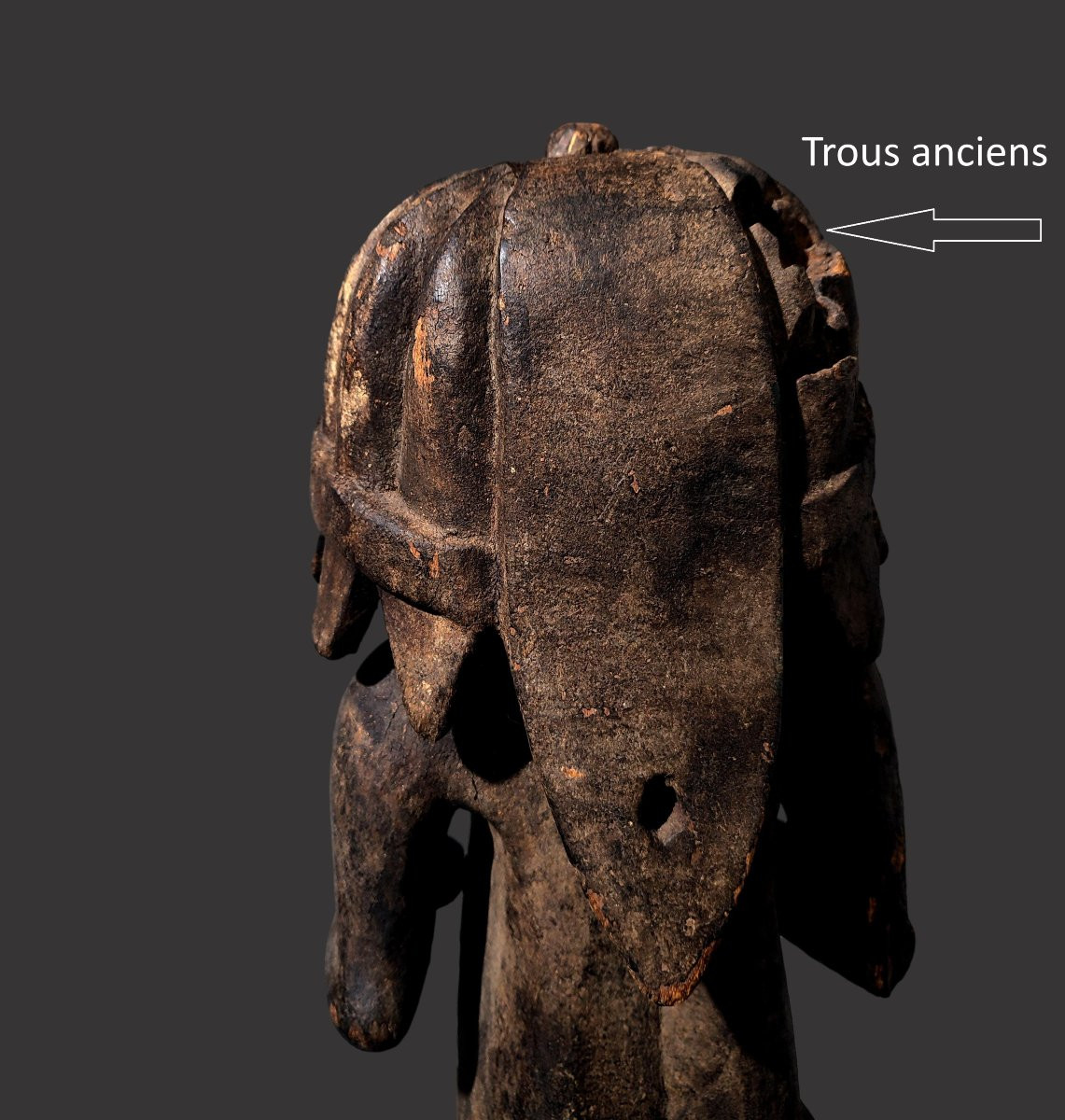 Statue Okak Fang Gabon Byeri gardien de reliquaire-photo-2